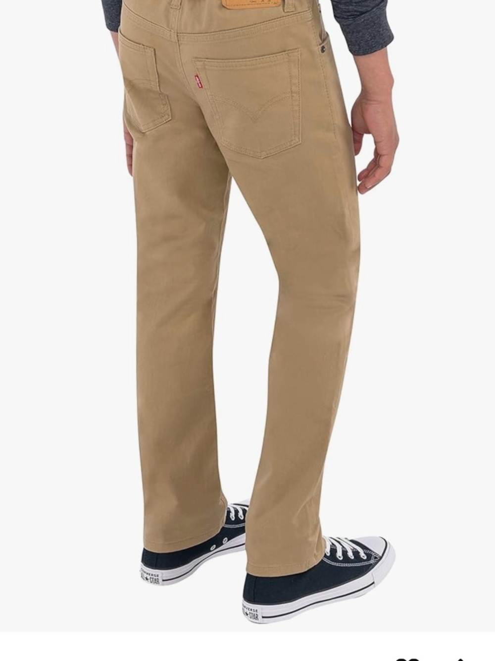 Levi's 511 Slim Boys (school uniform) Size 20 in khaki